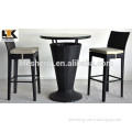 2015 New Style Hot Sale Plastic Patio Furniture Bar Table